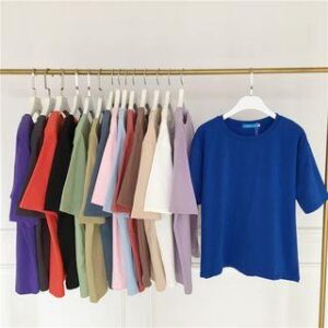 multi-colour classic crew-neck T-shirt collection
