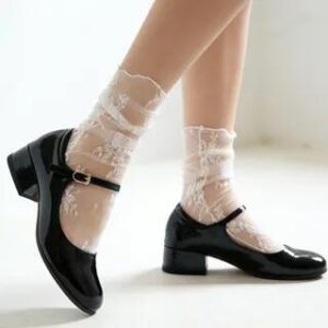 Frilled Sheer Ankle Socks: The Style Edit and Styling Ideas Frilled Sheer Ankle Socks