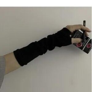Fingerless Gloves Black | Koiyua 96881169