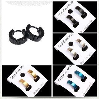 Set of 6: Cuff Earrings 6 Pair - Black & Silver & Gold | Prushia by Prushia