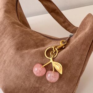 Cherry Pink Keyring