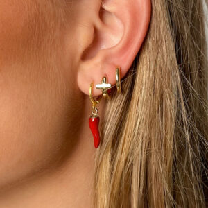Elegance Echoes Gold Earrings 3 Pack