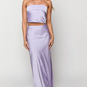 Genevieve Lilac Maxi Skirt