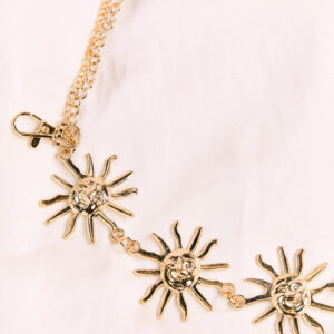 Gold Multi Chain Star Belt