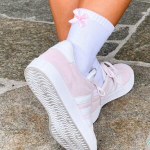 Magnoli White Bow Socks 2 Pack