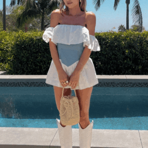Romi Denim Playsuit
