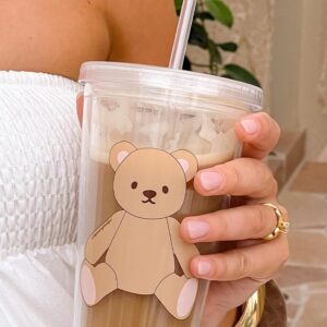 Teddy Bear Tumbler Cup