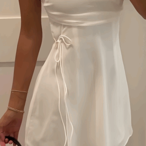Trinin White Mini Dress